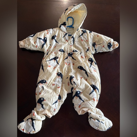 Baby Mini Par Catamini Penguin Puffer One Piece - Picture 2 of 16